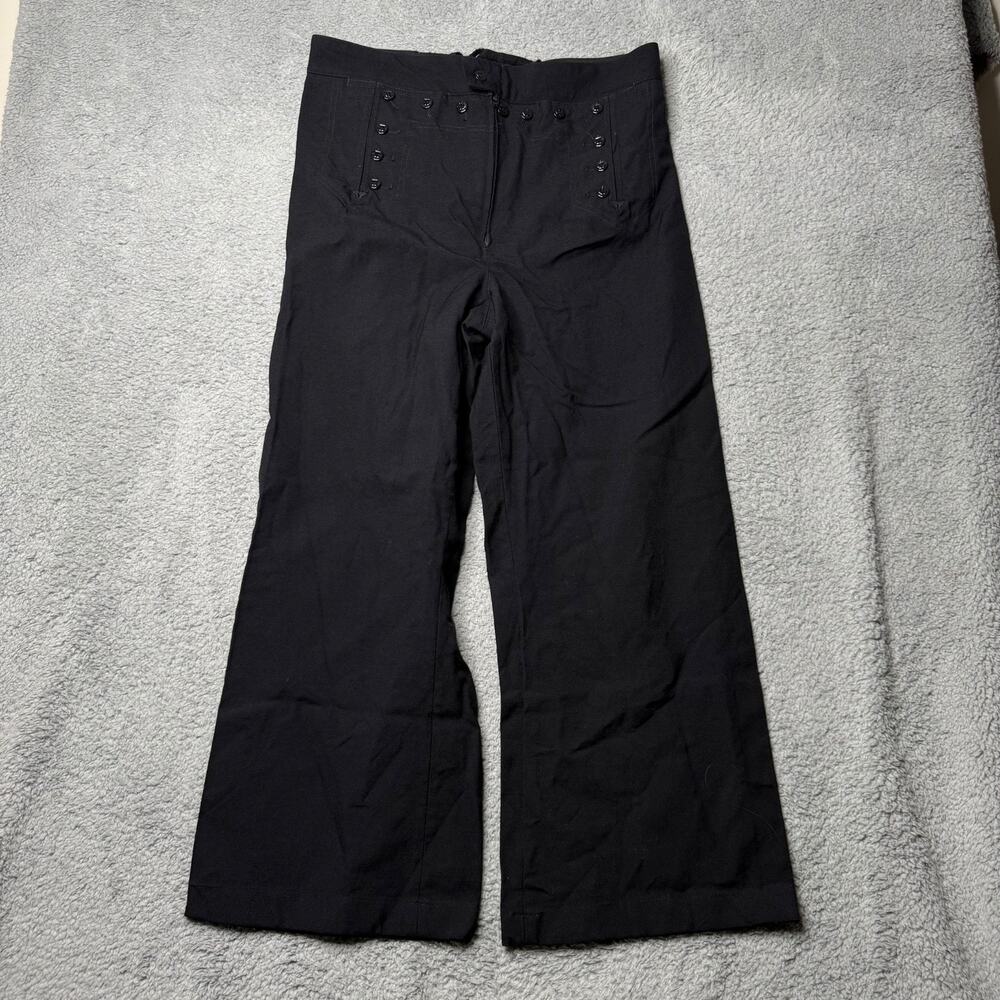 Defense Logistics Agency Pants Men's 37L Black Uniform